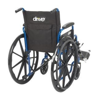 Drive Medical  Blue Streak Wheelchair with Flip Back Desk Arms and