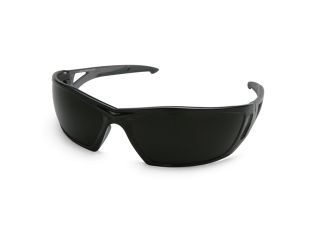 Edge Eyewear TSM216  Dakura Polarized Safety Glasses, Black/Smoke Lens