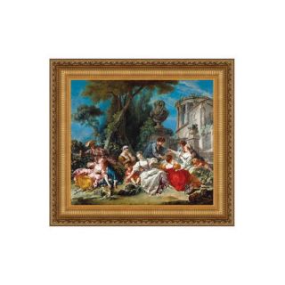 The Bird Catchers 1748 by Francois Boucher Framed Painting by Design