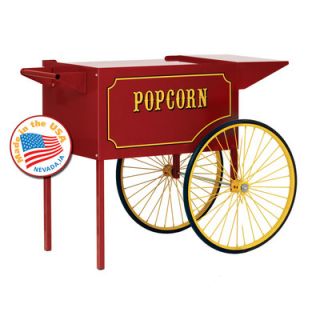 Paragon International Theater Pop 12 oz. / 16 oz. Popcorn Machine Cart