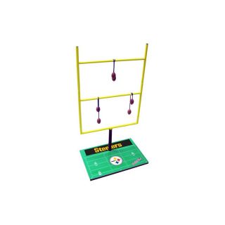 Wild Sports Pittsburgh Steelers Outdoor Ladder Ball Party Game with Case