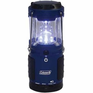 Coleman Blue LED Crank Lantern with Radio