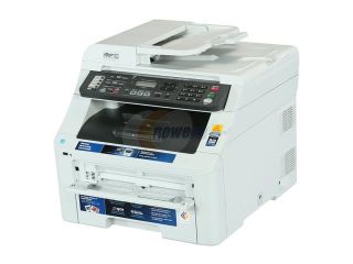 Open Box Brother MFC Series MFC 9325CW MFC / All In One Up to 19 ppm 600 x 2400 dpi Color Print Quality Color Wireless 802.11b/g/n Digital Color LED Printer