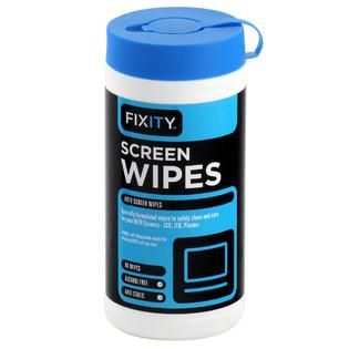 Fixity Clean LCD Plasma Screen Wipes   80 count   TVs & Electronics