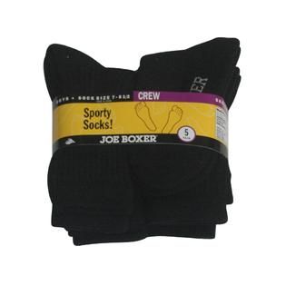 Joe Boxer Boys 5Pk Crew Socks   Clothing, Shoes & Jewelry   Clothing