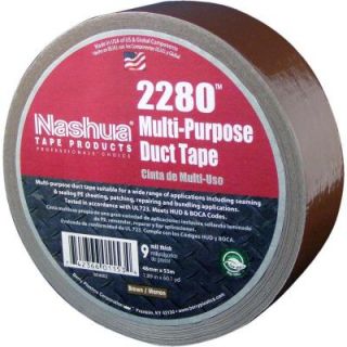 Nashua Tape 1.89 in. x 60.1 yds. 2280 Multi Purpose Brown Duct Tape 1198564