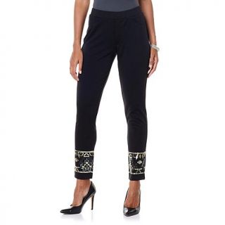 Antthony "Regan" Ponte Pant with Embellishment   7782126