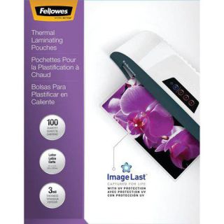 Fellowes Laminating Pouches   Letter, ImageLast, 3 mil, 100 pack