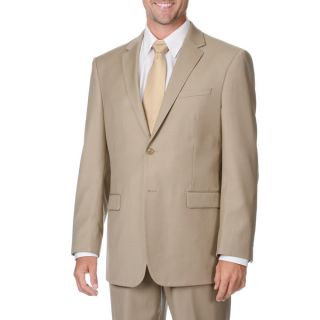 Protomoda Europa Mens Super 140 Tan Wool Suit   Shopping