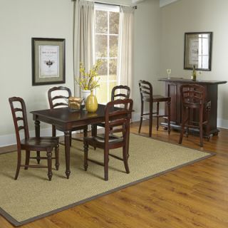 Colonial Classic 5 Piece Dining Set by Home Styles