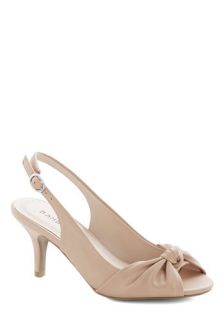 Some Like it Knot Heel in Mauve  Mod Retro Vintage Heels