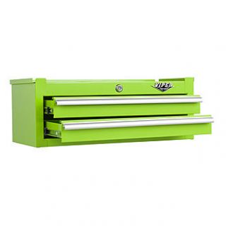 Viper Tool Storage 26 inch 2 Drawer 304 Intermediate Tool Chest, Lime