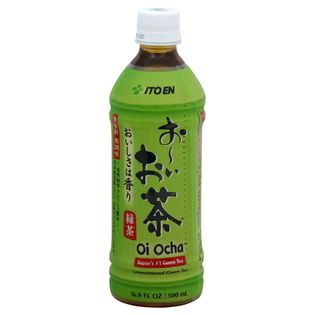 ITO EN Oi Ocha Green Tea, Japanese, Unsweetened, 16.9 oz (500 ml