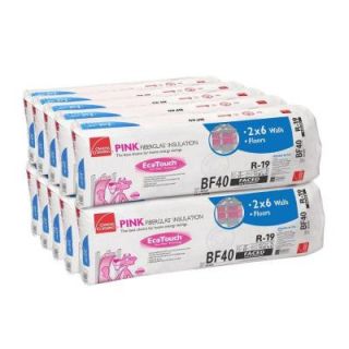 Owens Corning R19 Insulation Kraft Faced Batts 15 in. x 93 in. (10 Bags) BF40
