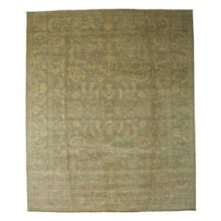 Solo Rugs Oushak Green 8 ft. 4 in. x 9 ft. 10 in. Indoor Area Rug M1744 322
