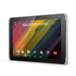 HP 10 Plus 2201 with WiFi 10.1" Touchscreen Tablet PC Featuring Android 4.4 (KitKat) Operating System, Silver