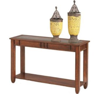 Mission Hills Brown Cherry Sofa Table