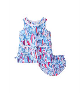 Lilly Pulitzer Kids Lilly Shift Infant Resort White Red Right Return