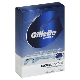 Gillette Series After Shave Splash, Cool Wave, 3.3 fl oz (100 ml