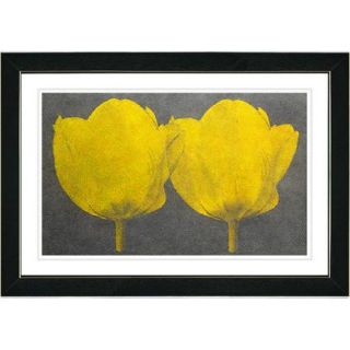 Studio Works Modern ''Twin Tulips Canvas'' by Zhee Singer Painting Print on Canvas