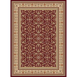 Concord Global Cyrus Red Rectangular Indoor Woven Oriental Area Rug (Common 7 x 10; Actual 79 in W x 114 in L x 6.58 ft Dia)