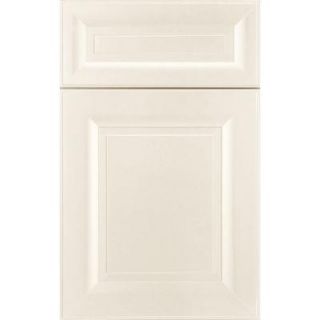 InnerMost 14x12 in. Charlotte Maple Cabinet Door Sample in White Chocolate CHR.MAP.WHCHO