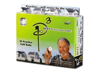 Almost Golf 10 Ball Trial Pack   White   Golf Balls