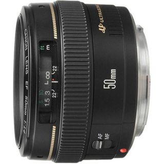 Canon 2515A003 EF 50mm f/1.4 USM Standard & Medium Telephoto Lens