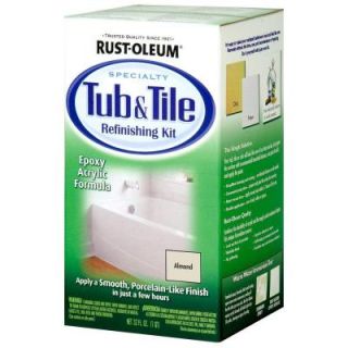 Rust Oleum Specialty 1 qt. Almond Tub and Tile Refinishing Kit 7861519