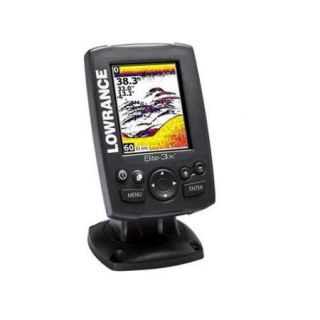 Lowrance 000 11448 001 Elite 3X Fishfinder with 83/200 Transducer