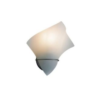 Eurofase Flair Collection 1 Light Platinum Wall Sconce 6520 34