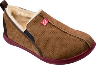 Mens Spenco Supreme Slipper   Bison Suede