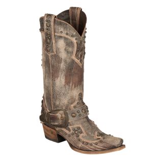 Lane Boot Womens Your Harness Brown Cowboy Boot   16914371