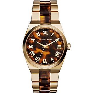 Michael Kors Watches Channing Three Hand Stainless Steel Watch
