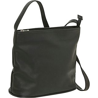 Le Donne Leather Zip Top Shoulder Bag