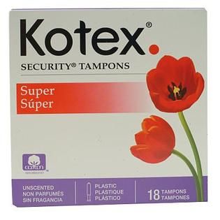 Kotex Security Super Plus Unscented Tampons   Health & Wellness