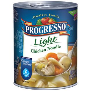 Progresso Light Chicken Noodle Soup 18.5 OZ CAN   Food & Grocery
