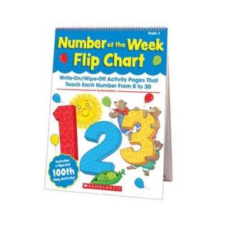 NUMBER OF THE WEEK FLIP CHART SC 545709