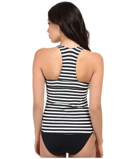 Next by Athena Barre To Beach Superwoman Racerback Wrap Tankini (D Cup) Black