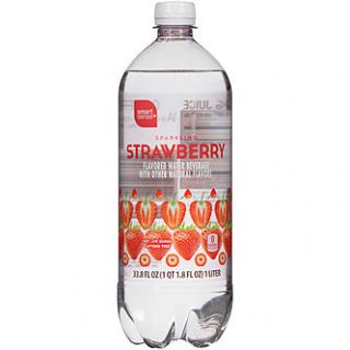 Smart Sense Strawberry Sparkling Water 33.8 FL OZ BOTTLE   Food