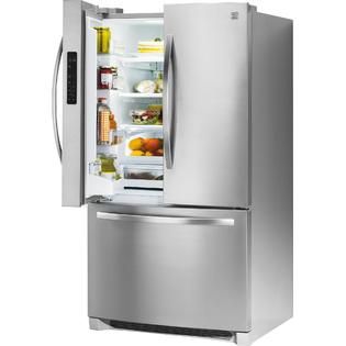 Kenmore 22 cu. ft. Counter Depth French Door Refrigerator   Stainless