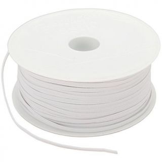 Braided 1/8" Wide 150 Yard Elastic   White   7497691