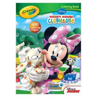 Crayola 400ct Coloring Book Disney Mickey Mouse Clubhouse