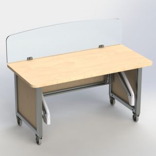 Steelcase Airtouch™ Adjustable Height Laminate Worksurface
