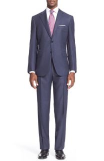 Canali Classic Fit Solid Wool Suit