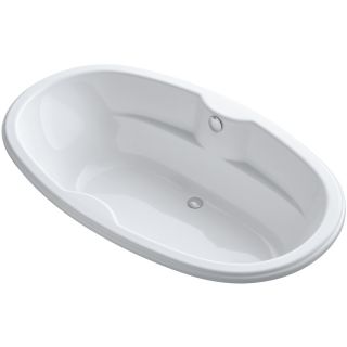 KOHLER Proflex Acrylic Oval Drop in Bathtub with Center Drain (Common 43 in x 72 in; Actual 19.75 in x 42.13 in x 72 in)