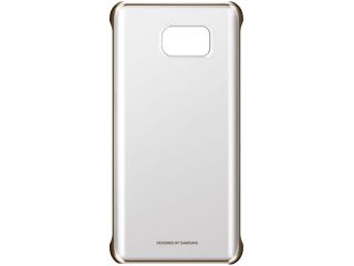 SAMSUNG Clear/Gold Protective Cover for Samsung Galaxy Note 5 EF QN920CFEGUS