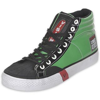 Vision Streetwear Green Vomit Mens Casual Shoe   345383 GRB