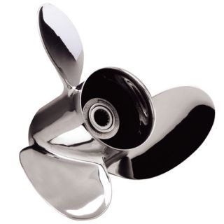 Stiletto 3 Blade Propeller Pressed Rubber Hub / Stainless Steel 14.25 dia x 21 pitch Right Hand 27878