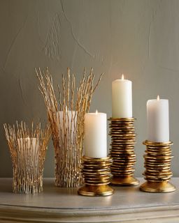 Three Splendiferous Candleholders